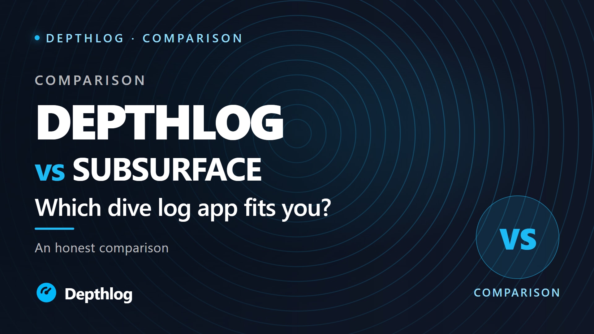 Depthlog vs Subsurface: which dive log app fits your diving?