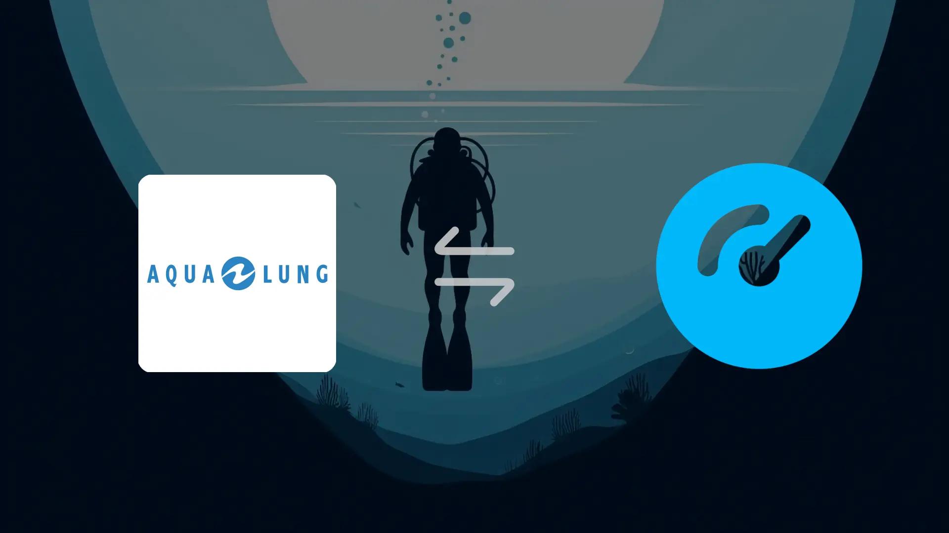 Dive computer Aqualung: Export dive logs and migrate to Depthlog